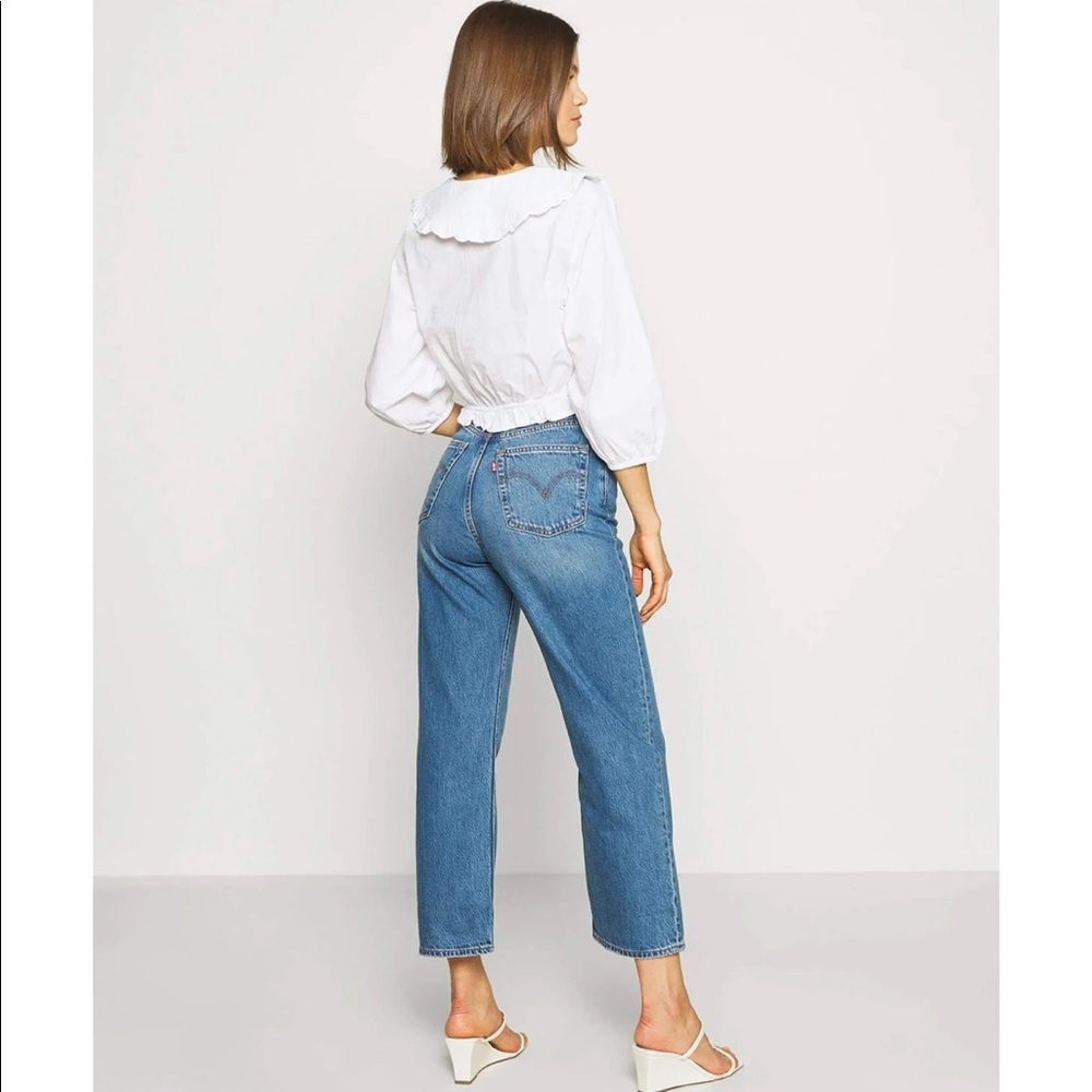 🔥🔥🔥NWT Levi's® Premium RIBCAGE STRAIGHT ANKLE JEANS - Picture 11 of 11